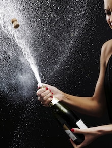 giocatore vip champagne