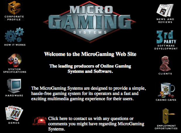 Storia dei casinò - microgaming 1994