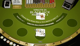 blackjsck online elettronico