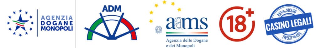 I casino sicuri AAMS in italia marchi